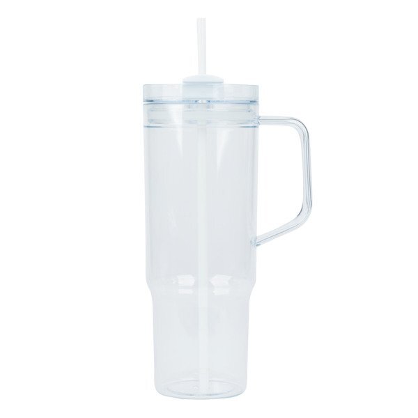 Oliver Clear AS Travel Mug w/ Straw, 40oz.