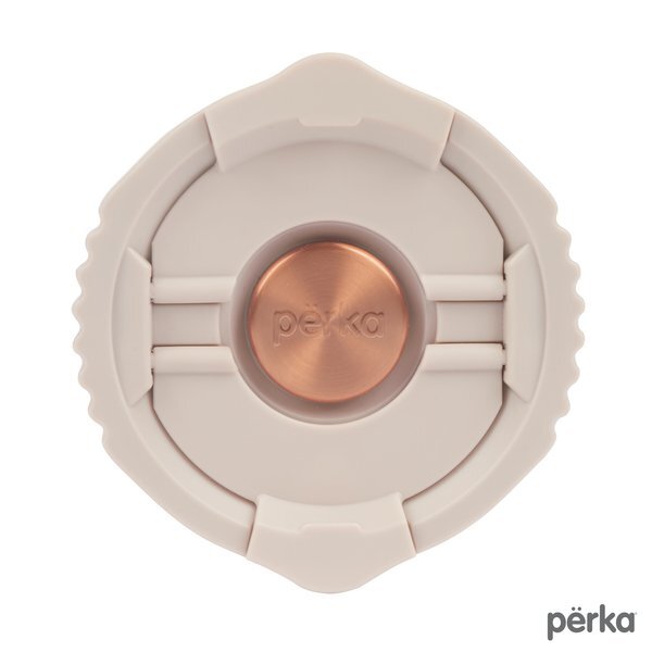 Perka® Barbarossa Recycled Steel & Coffee Grounds Tumbler, 24oz.