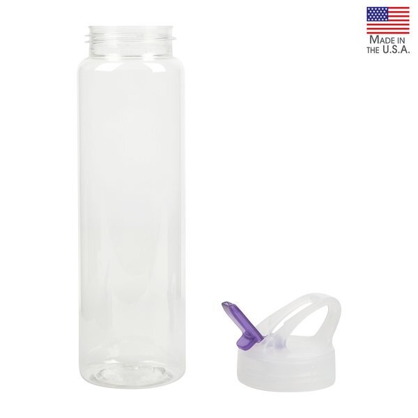 Santa Cruz PET Flip Spout Bottle, 32oz.