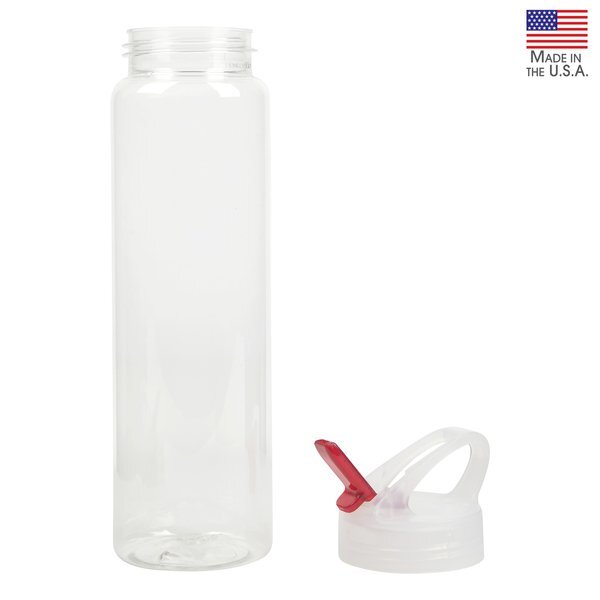 Santa Cruz PET Flip Spout Bottle, 32oz.