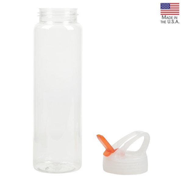 Santa Cruz PET Flip Spout Bottle, 32oz.