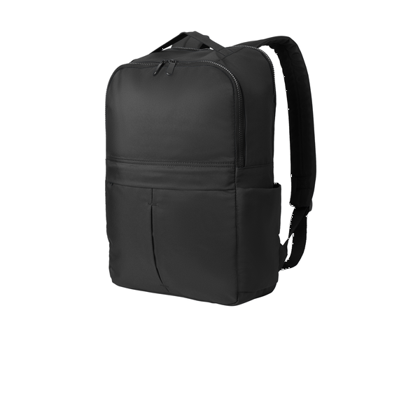 Port Authority® Matte Polyester Laptop Backpack