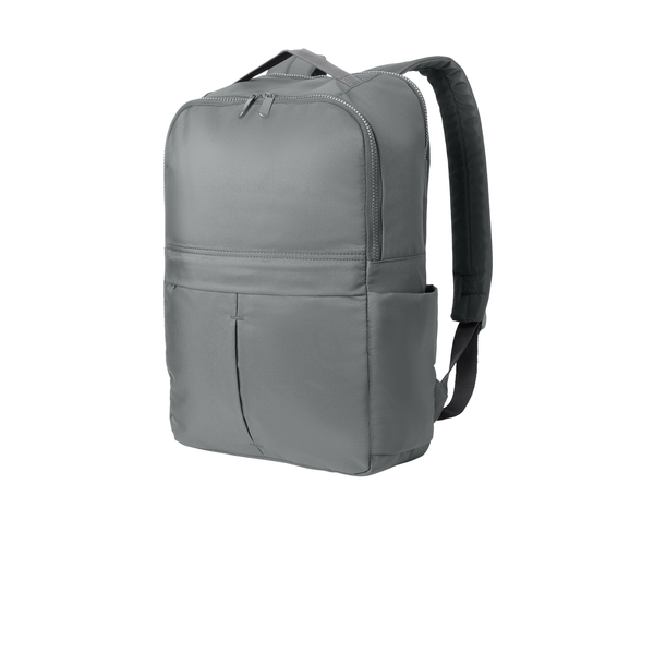 Port Authority® Matte Polyester Laptop Backpack