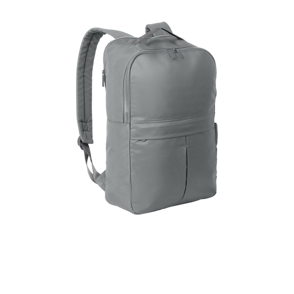 Port Authority® Matte Polyester Laptop Backpack