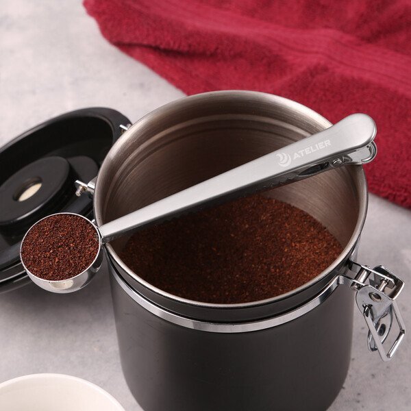 Daybreak Stainless Steel Coffee Scoop/Clip