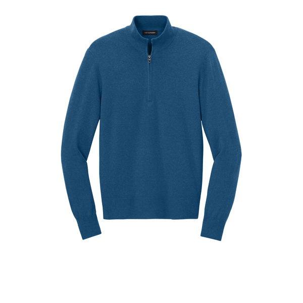 Port Authority® Easy Care Tri-Blend 1/4-Zip Men's Sweater