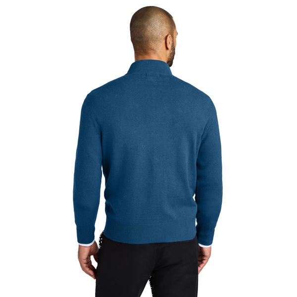 Port Authority® Easy Care Tri-Blend 1/4-Zip Men's Sweater