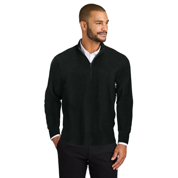 Port Authority® Easy Care Tri-Blend 1/4-Zip Men's Sweater