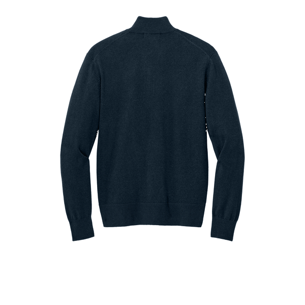 Port Authority® Easy Care Tri-Blend 1/4-Zip Men's Sweater