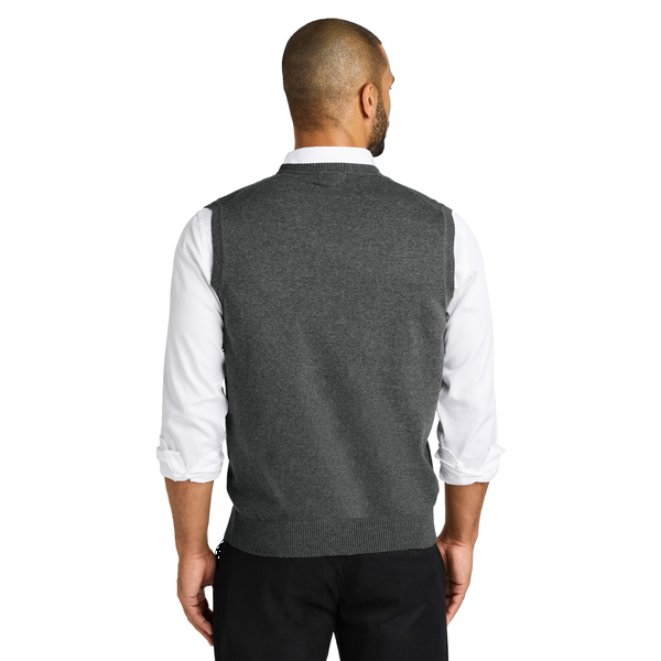 Port Authority® Easy Care Tri-Blend Men's Sweater Vest