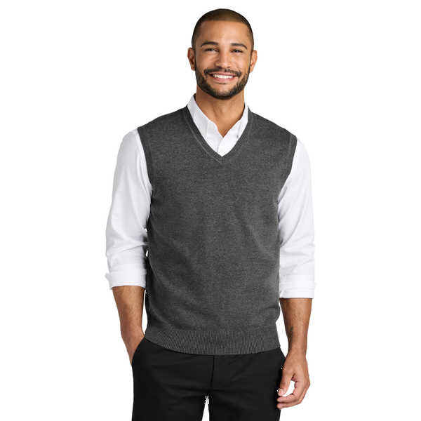 Port Authority® Easy Care Tri-Blend Men's Sweater Vest