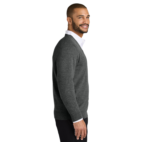 Port Authority® Easy Care Tri-Blend V-Neck Men's Sweater