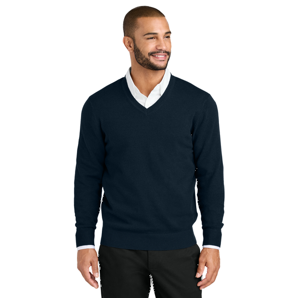 Port Authority® Easy Care Tri-Blend V-Neck Men's Sweater