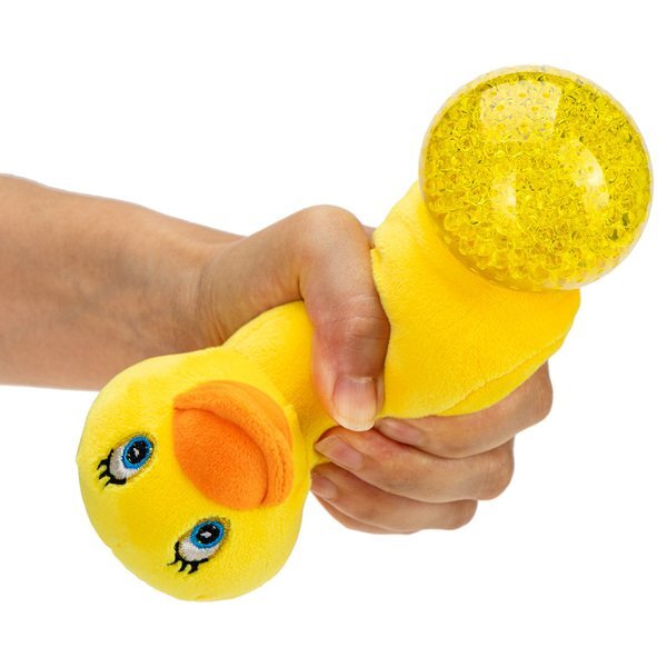 Yellow Duck Plush and Gel Stress Buster™