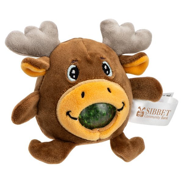 Moose Plush and Gel Stress Buster™