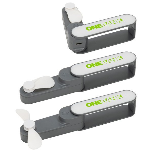 Gale Rechargeable Fan w/ Swivel Handle