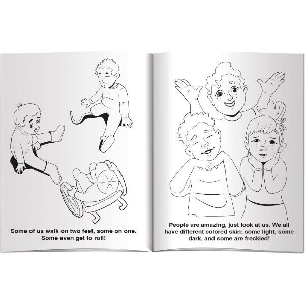 Diversity is Wonderful Coloring Book