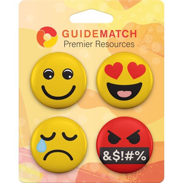 Four-Pack Button Collage Card