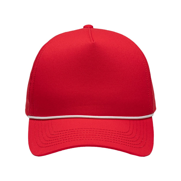 Sportsman™ Five Panel Rope Chino Twill Heritage Fit Cap