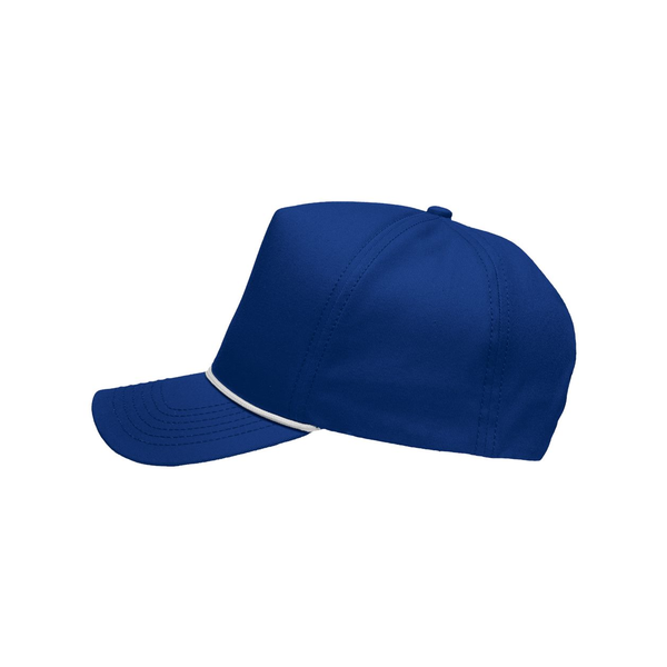 Sportsman™ Five Panel Rope Chino Twill Heritage Fit Cap