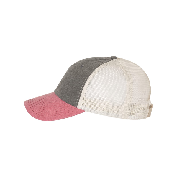 Sportsman™ Pigment-Dyed Cotton/Poly Trucker Cap