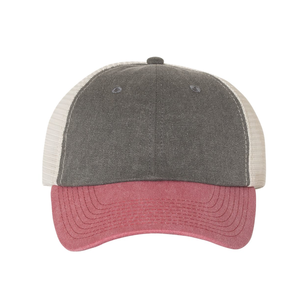 Sportsman™ Pigment-Dyed Cotton/Poly Trucker Cap