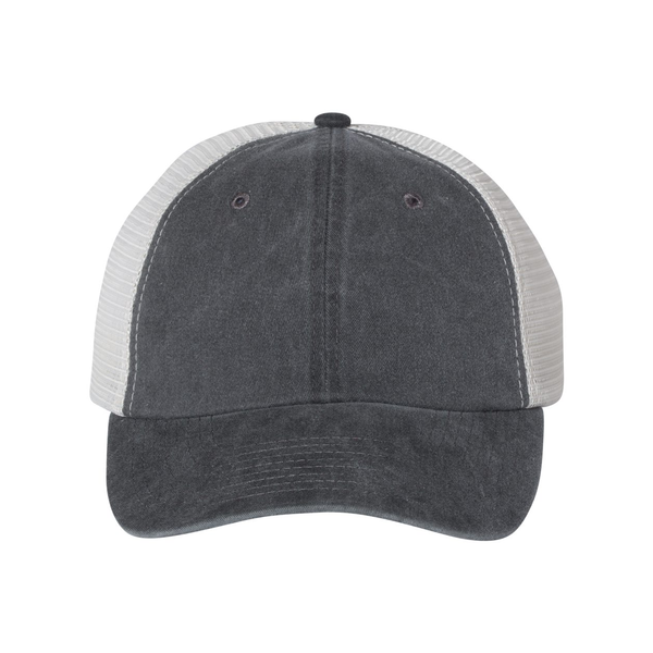 Sportsman™ Pigment-Dyed Cotton/Poly Trucker Cap