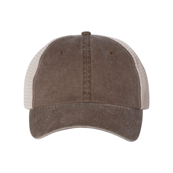 Sportsman™ Pigment-Dyed Cotton/Poly Trucker Cap