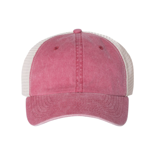 Sportsman™ Pigment-Dyed Cotton/Poly Trucker Cap