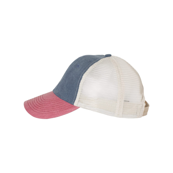Sportsman™ Pigment-Dyed Cotton/Poly Trucker Cap