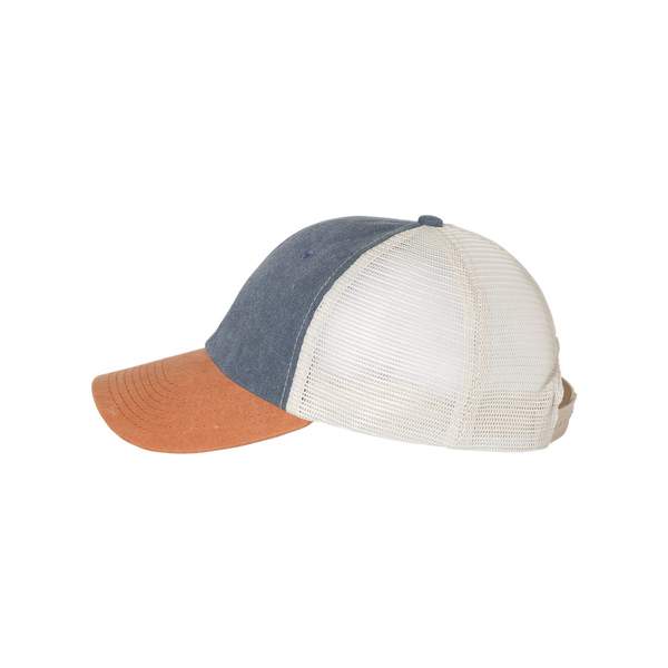 Sportsman™ Pigment-Dyed Cotton/Poly Trucker Cap