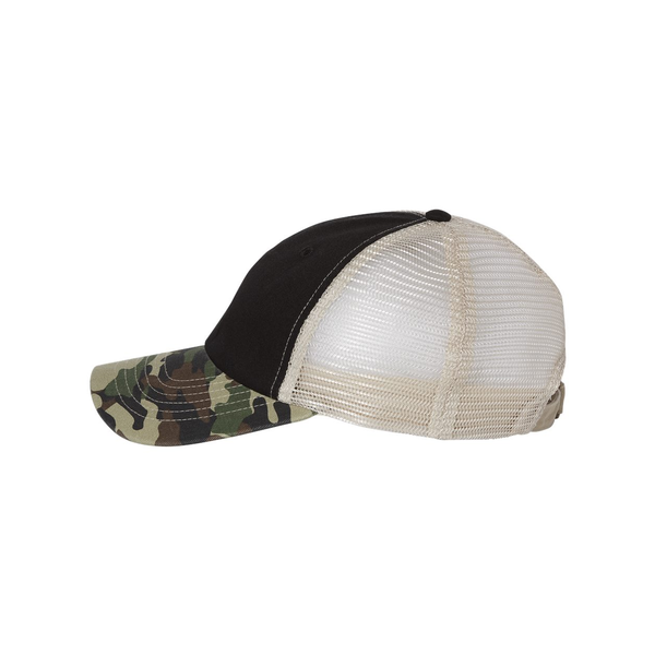 Sportsman™ Contrast-Stitch Mesh-Back Cap