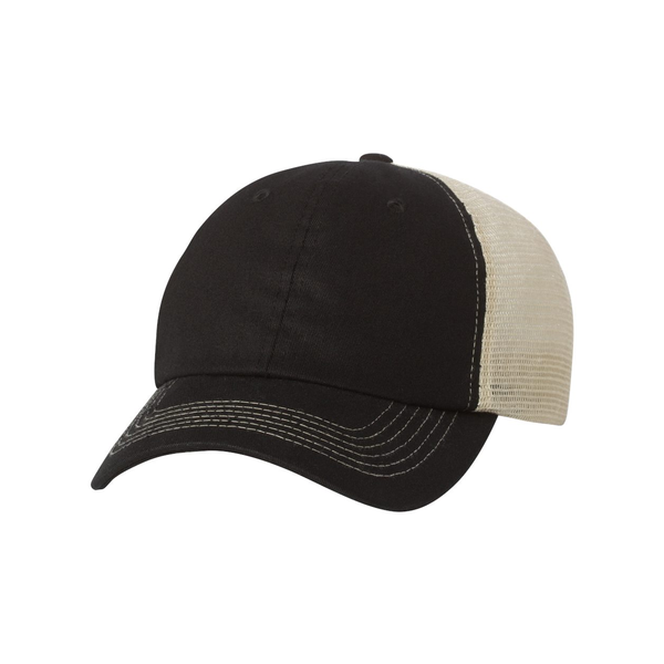 Sportsman™ Contrast-Stitch Mesh-Back Cap
