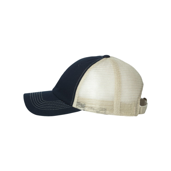 Sportsman™ Contrast-Stitch Mesh-Back Cap