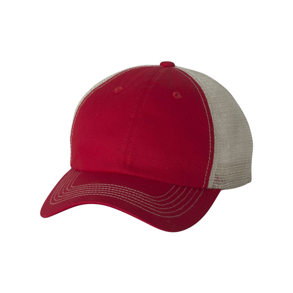 Sportsman™ Contrast-Stitch Mesh-Back Cap
