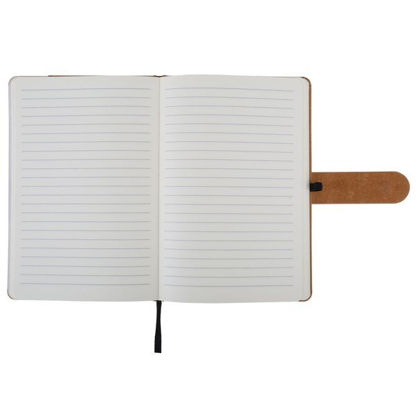 Bamboo Journal w/ Magnetic Closure & FSC® Paper, 8-1/8" x 5-1/2"
