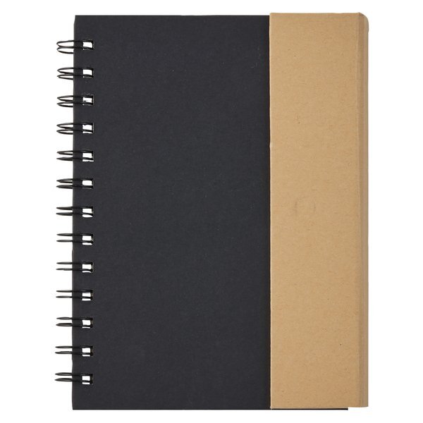Eco Magnetic Notebook w/ Sticky Notes & Pen, 5" x 7"