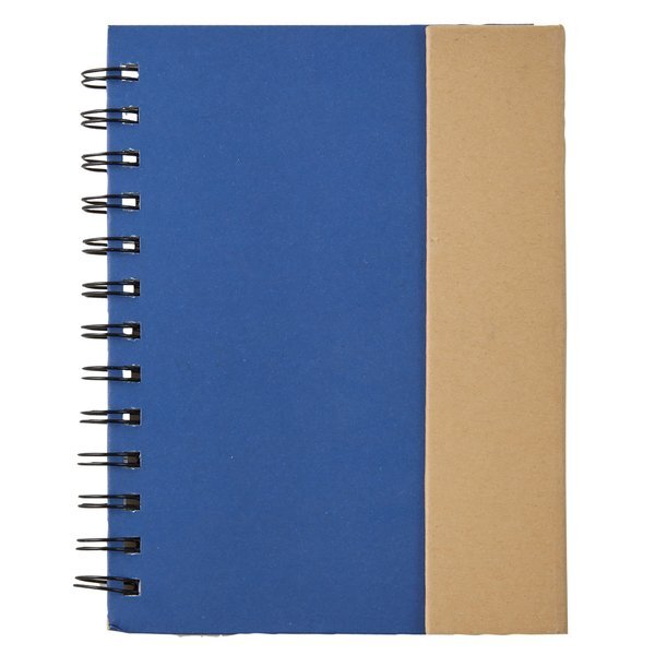 Eco Magnetic Notebook w/ Sticky Notes & Pen, 5" x 7"