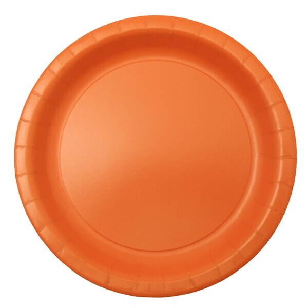 Round Paper Plate, 9"