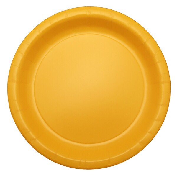 Round Paper Plate, 9"