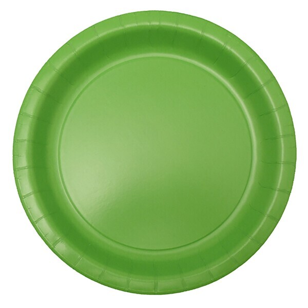Round Paper Plate, 9"