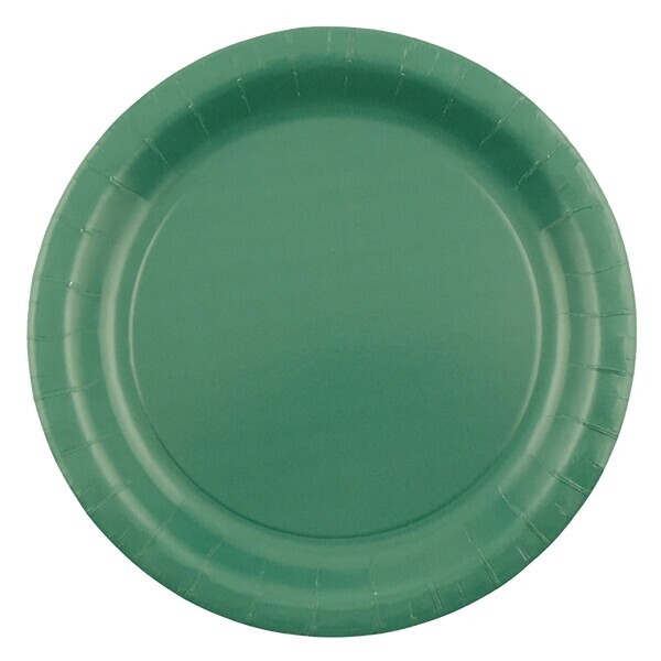 Round Paper Plate, 9"