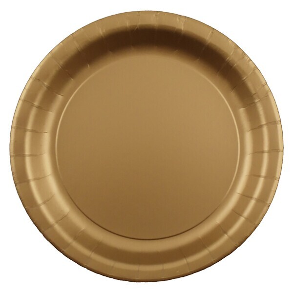 Round Paper Plate, 9"