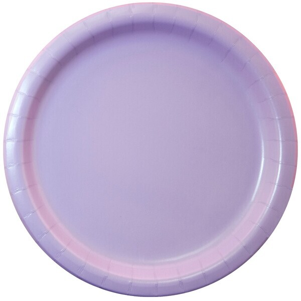 Round Paper Plate, 9"
