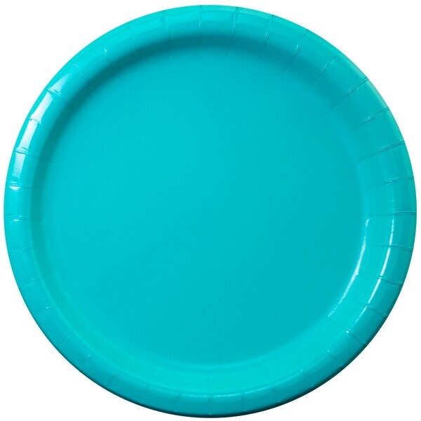 Round Paper Plate, 9"