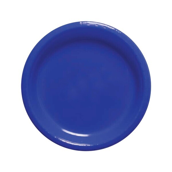 Round Plastic Plate, 7"