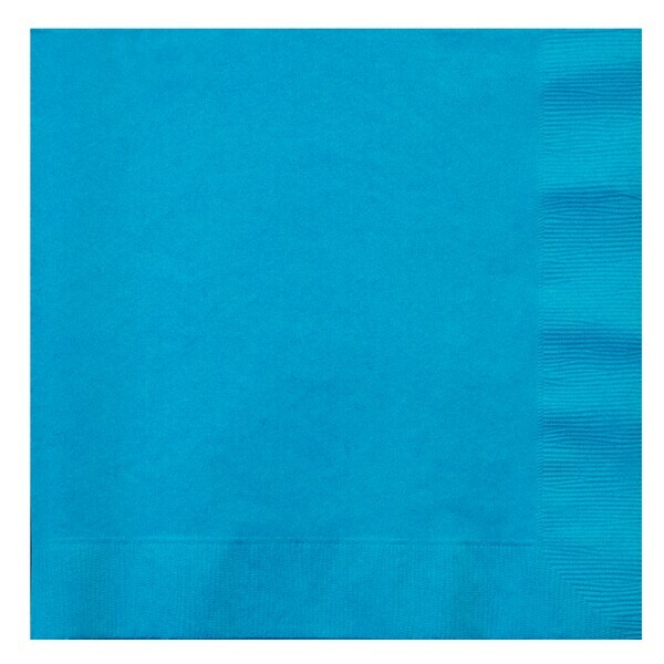 Colored Dinner Napkins, 1/4" Fold, 2-Ply