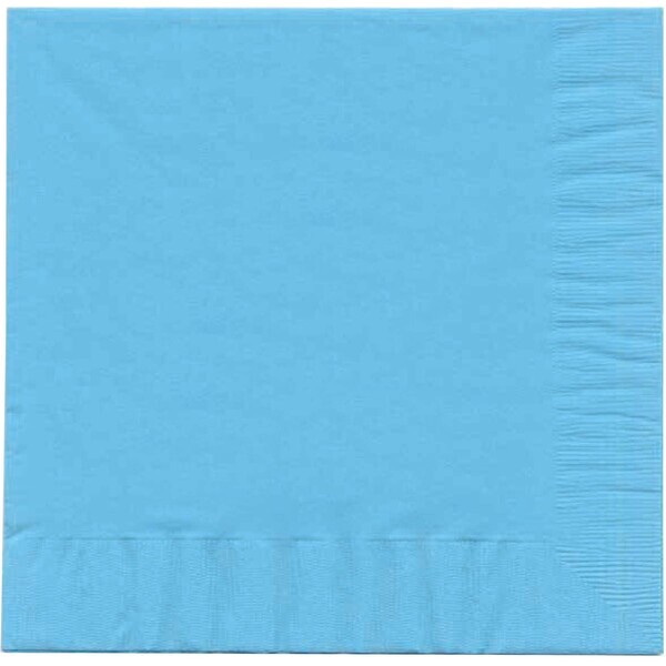 Colored Dinner Napkins, 1/4" Fold, 2-Ply