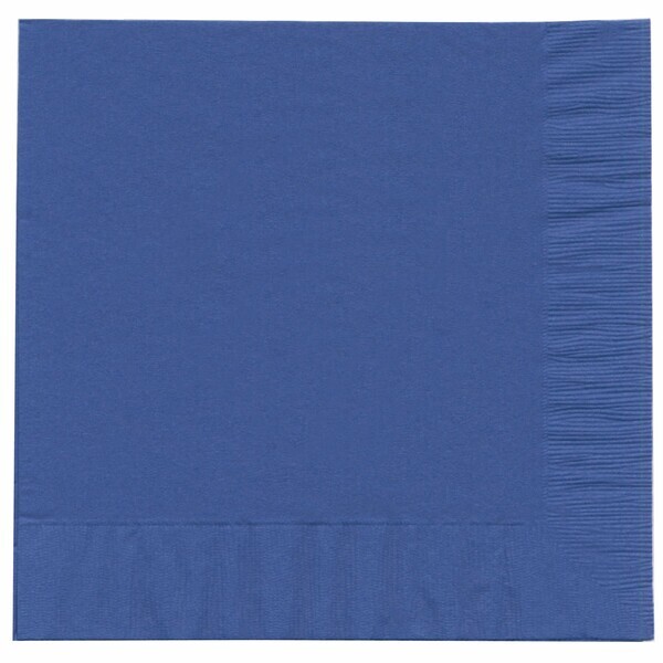 Colored Dinner Napkins, 1/4" Fold, 2-Ply