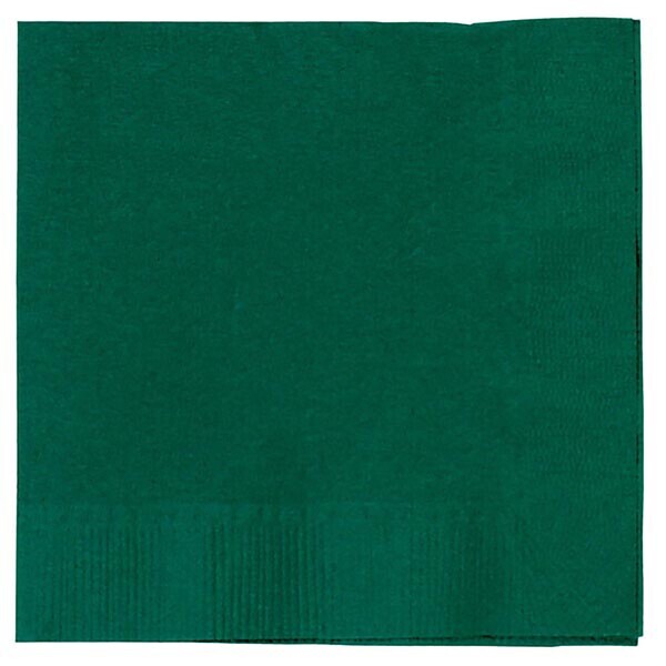 Colored Dinner Napkins, 1/4" Fold, 2-Ply